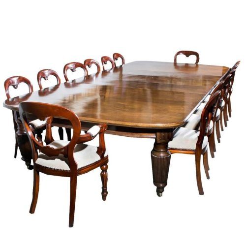 Extending Dining Tables With 14 Seats (Photo 11 of 20)
