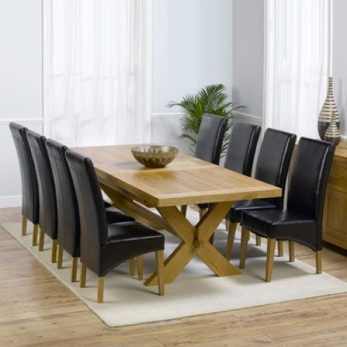 Oak Extending Dining Tables And 8 Chairs (Photo 12 of 20)