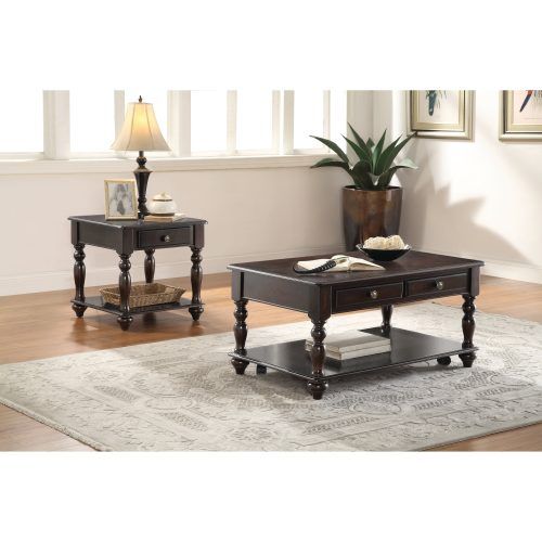 Bellamy Traditional Weathered Peppercorn Storage Coffee Tables (Photo 11 of 20)