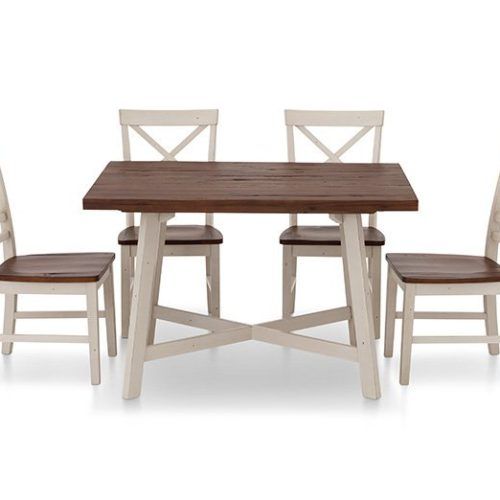 Bate Red Retro 3 Piece Dining Sets (Photo 13 of 20)