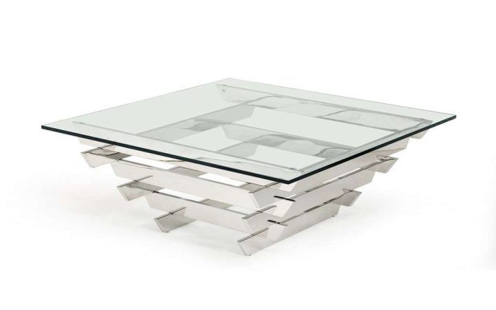 20 Collection of Modern Square Glass Coffee Tables