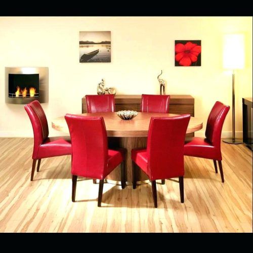 Red Dining Table Sets (Photo 11 of 20)