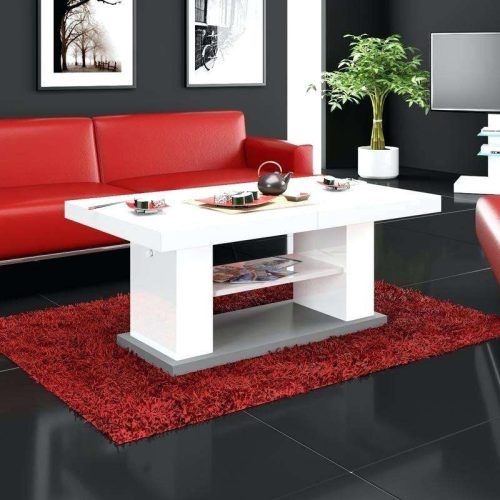 Red Gloss Coffee Tables (Photo 6 of 20)