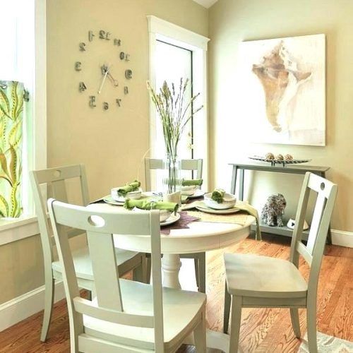 Small Round White Dining Tables (Photo 20 of 20)