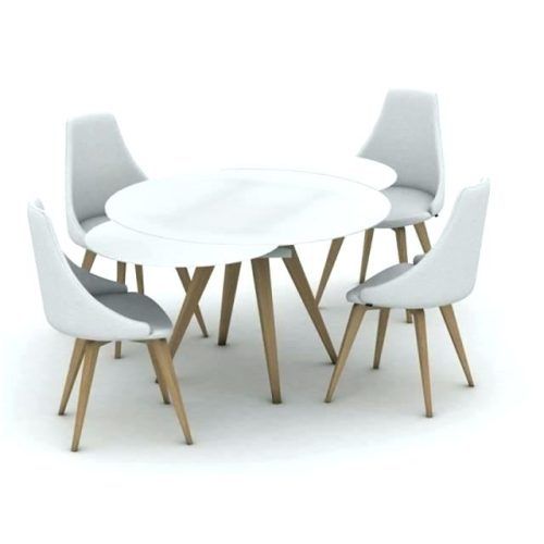 Round White Extendable Dining Tables (Photo 10 of 20)