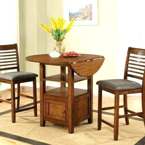 Debby Small Space 3 Piece Dining Sets (Photo 9 of 20)