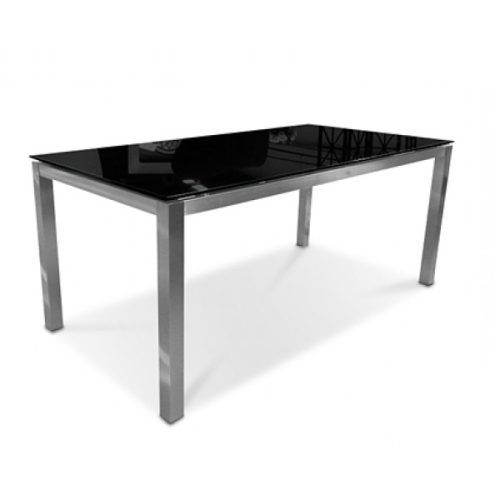 Square Black Glass Dining Tables (Photo 14 of 20)