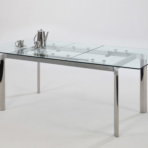 Extendable Glass Dining Tables (Photo 10 of 20)