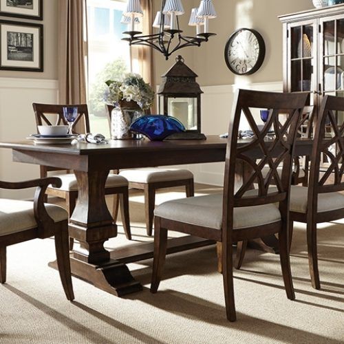 Magnolia Home Sawbuck Dining Tables (Photo 7 of 20)