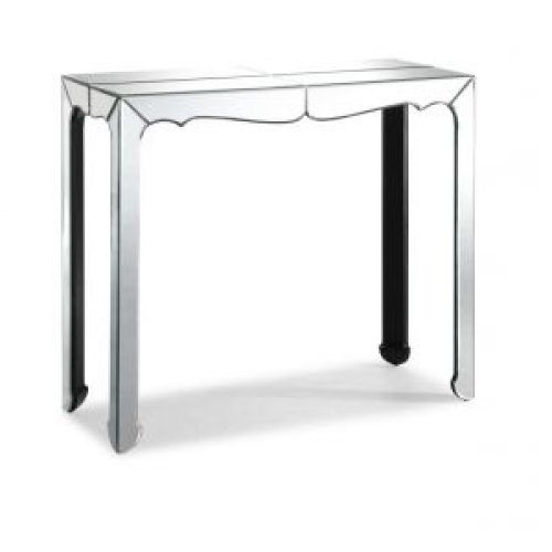 Mirrored And Chrome Modern Console Tables (Photo 7 of 20)