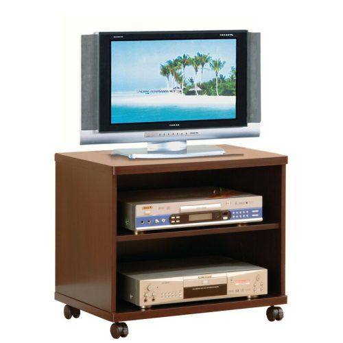 Alden Design Wooden Tv Stands With Storage Cabinet Espresso (Photo 6 of 20)