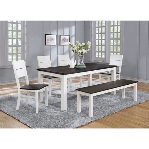 Laurent 7 Piece Rectangle Dining Sets With Wood And Host Chairs (Photo 3 of 20)