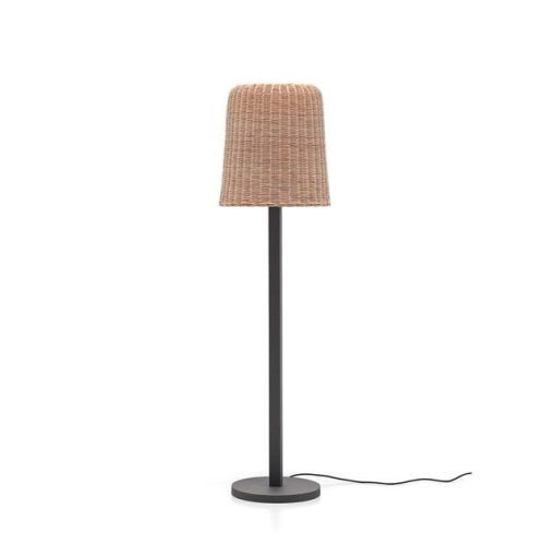 Woven Cane Floor Lamps (Photo 2 of 20)