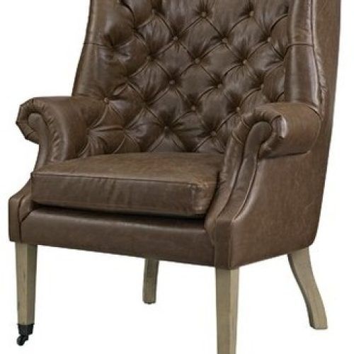 Marisa Faux Leather Wingback Chairs (Photo 8 of 20)