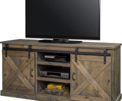 The Best Rustic Country Tv Stands in Weathered Pine Finish