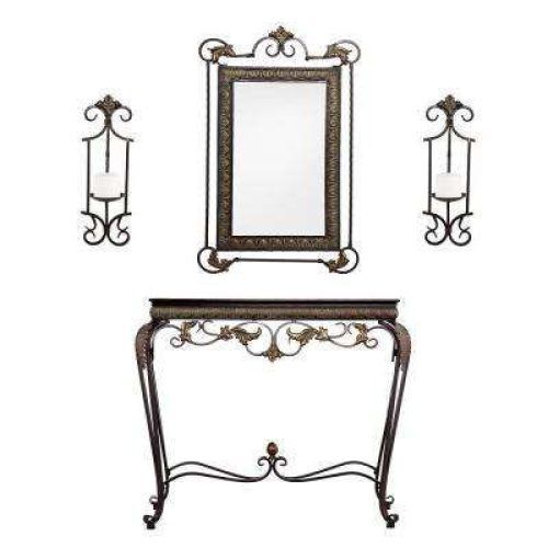Antique Mirror Console Tables (Photo 1 of 20)