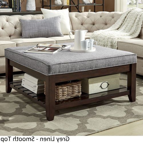 Lennon Pine Planked Storage Ottoman Coffee Tables (Photo 6 of 20)