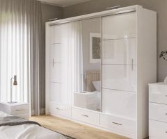 20 Best Collection of Wardrobes with Mirror and Drawers