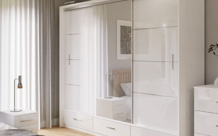 20 Best Collection of Wardrobes with Mirror and Drawers