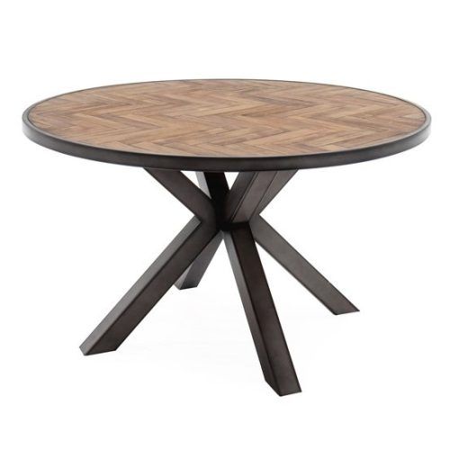 Light Brown Round Dining Tables (Photo 14 of 20)
