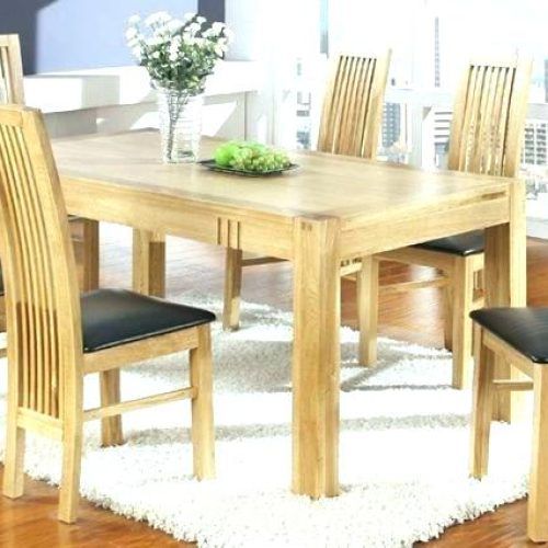 Light Oak Dining Tables And Chairs (Photo 12 of 20)