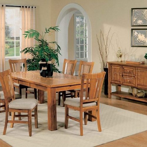 Light Oak Dining Tables And Chairs (Photo 2 of 20)