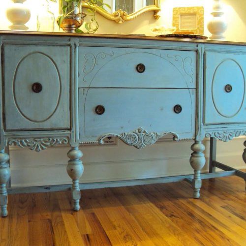 Chalk Painted Sideboards (Photo 15 of 20)