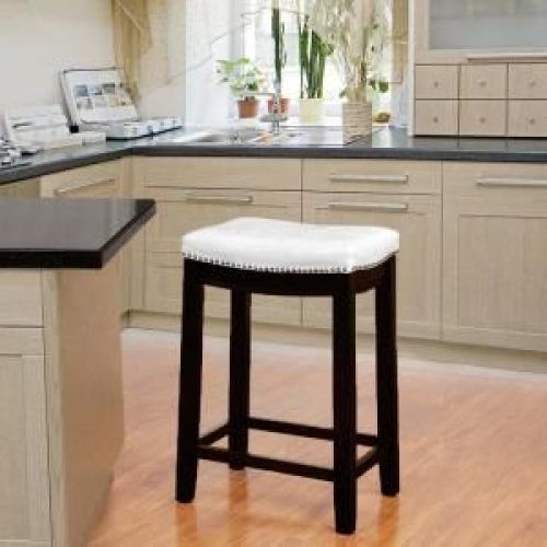 White Washed Wood Accent Stools (Photo 19 of 20)