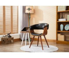 The Best Liston Faux Leather Barrel Chairs