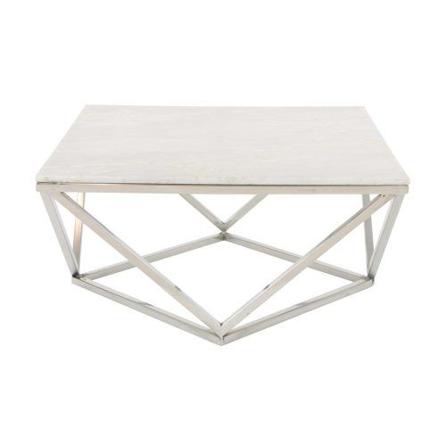 Modern Marble Iron Coffee Tables (Photo 1 of 20)