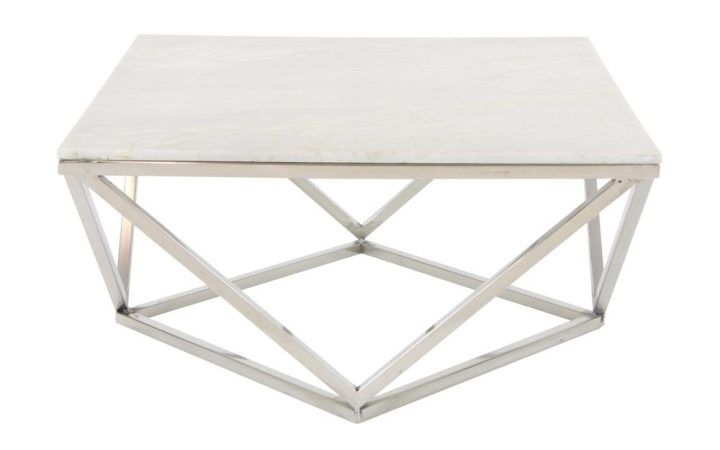 20 Best Collection of Modern Marble Iron Coffee Tables