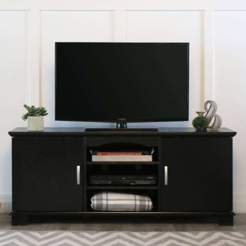 Black Tv Cabinets With Drawers (Photo 6 of 20)