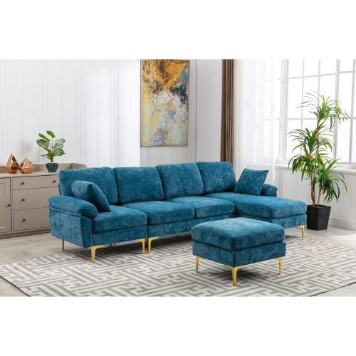Sectional Sofas With Movable Ottoman (Photo 8 of 20)
