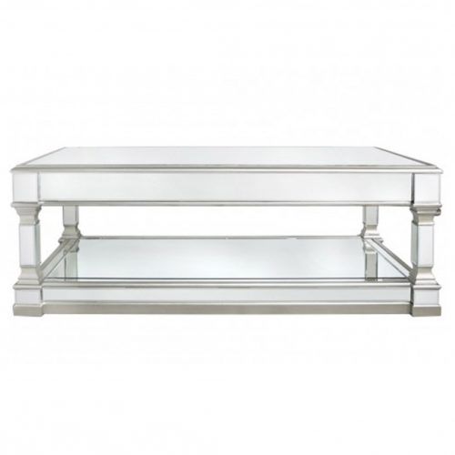 Silver Mirror And Chrome Coffee Tables (Photo 18 of 20)