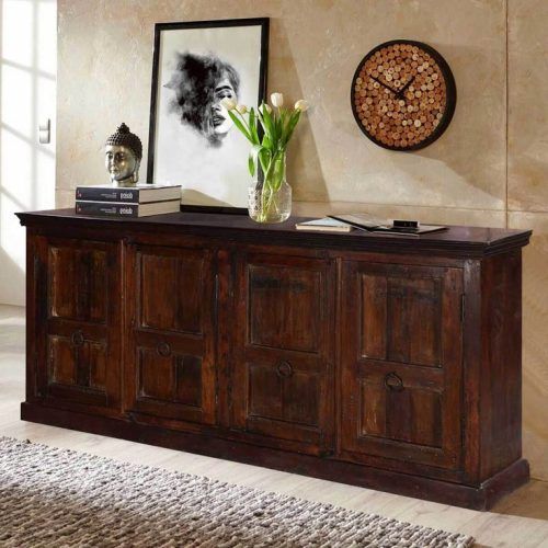 Solid Wood Buffet Sideboards (Photo 7 of 20)