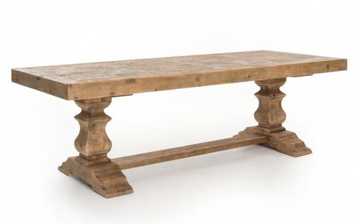 Top 20 of Minerva 36'' Pine Solid Wood Trestle Dining Tables