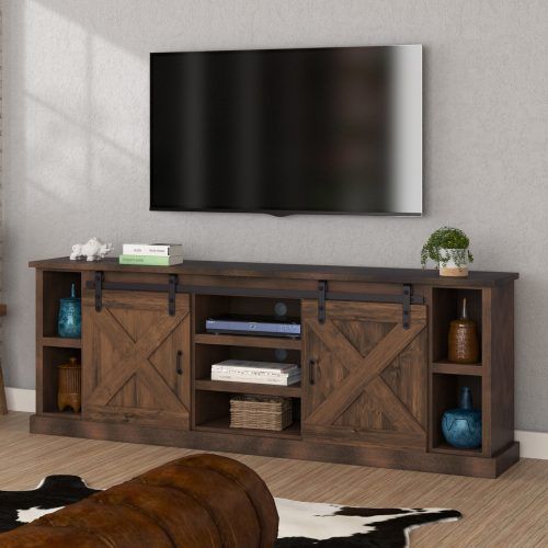 Eutropios Tv Stand With Electric Fireplace Included (Photo 8 of 20)