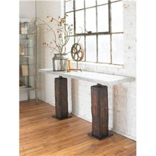 Rustic Bronze Patina Console Tables (Photo 16 of 20)