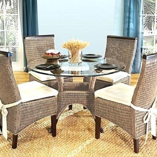 Rattan Dining Tables And Chairs (Photo 7 of 20)