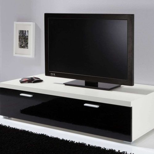 White And Black Tv Stands (Photo 14 of 15)