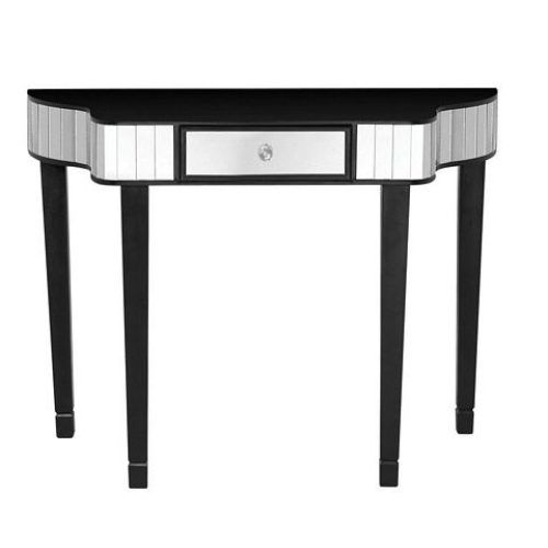 Swan Black Console Tables (Photo 1 of 20)