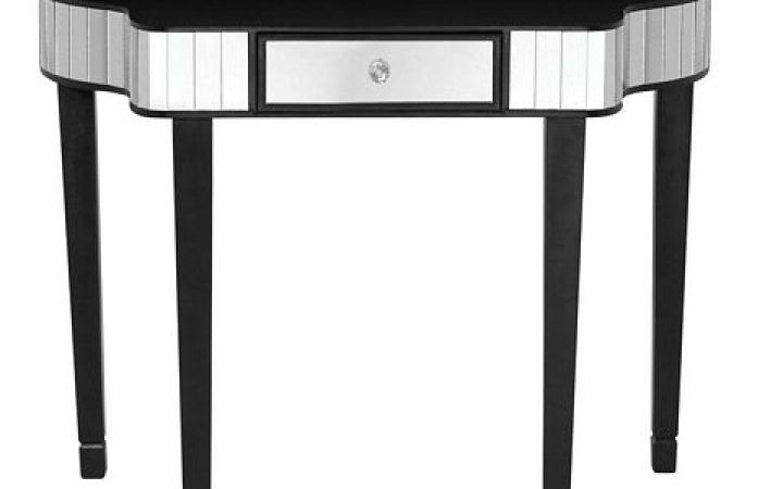 20 Collection of Swan Black Console Tables