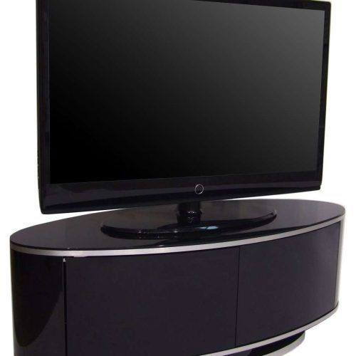 Tv Cabinets Black High Gloss (Photo 5 of 20)