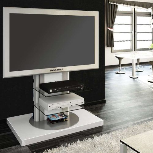High Gloss White Tv Stands (Photo 15 of 15)
