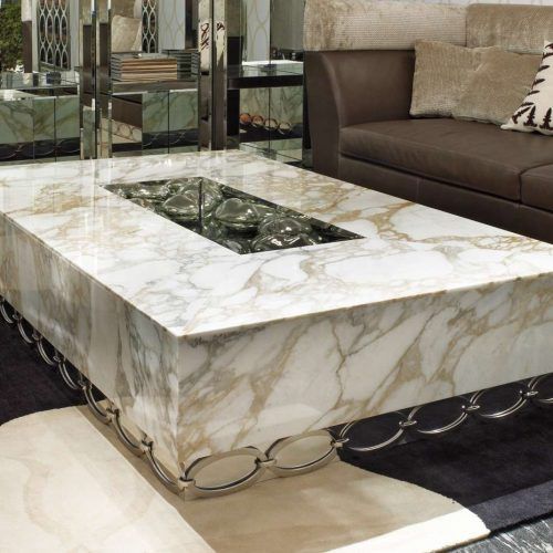 Marble And Glass Coffee Table (Photo 18 of 20)
