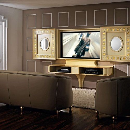 Gold Tv Cabinets (Photo 19 of 20)