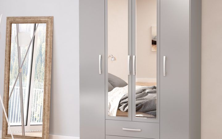 20 The Best 4 Door Wardrobes with Mirror and Drawers