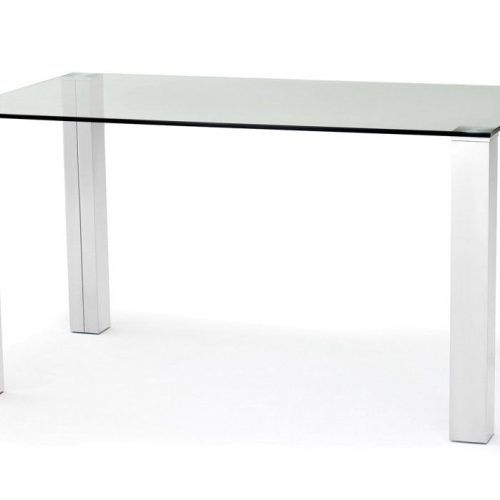 Glass And Stainless Steel Dining Tables (Photo 18 of 20)