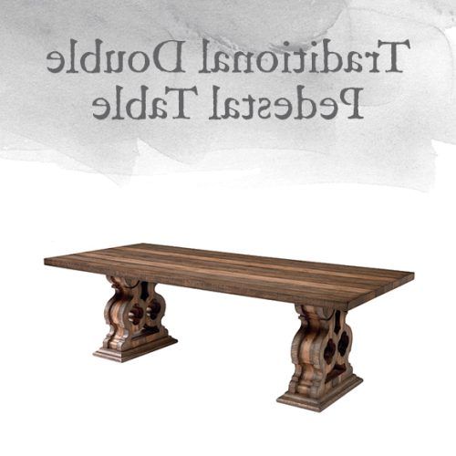 Magnolia Home Double Pedestal Dining Tables (Photo 3 of 20)