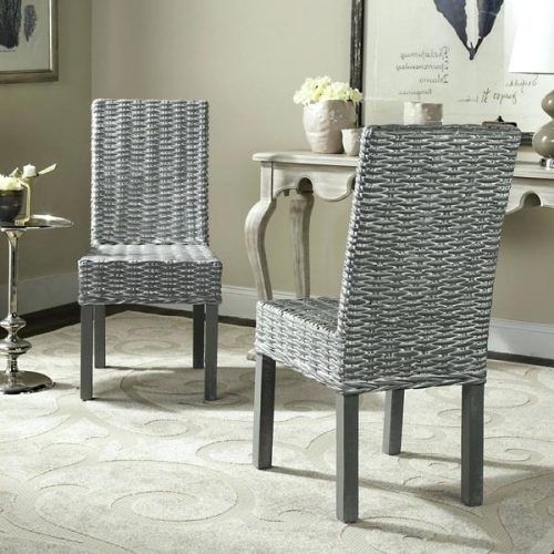 Magnolia Home Entwine Rattan Side Chairs (Photo 13 of 20)
